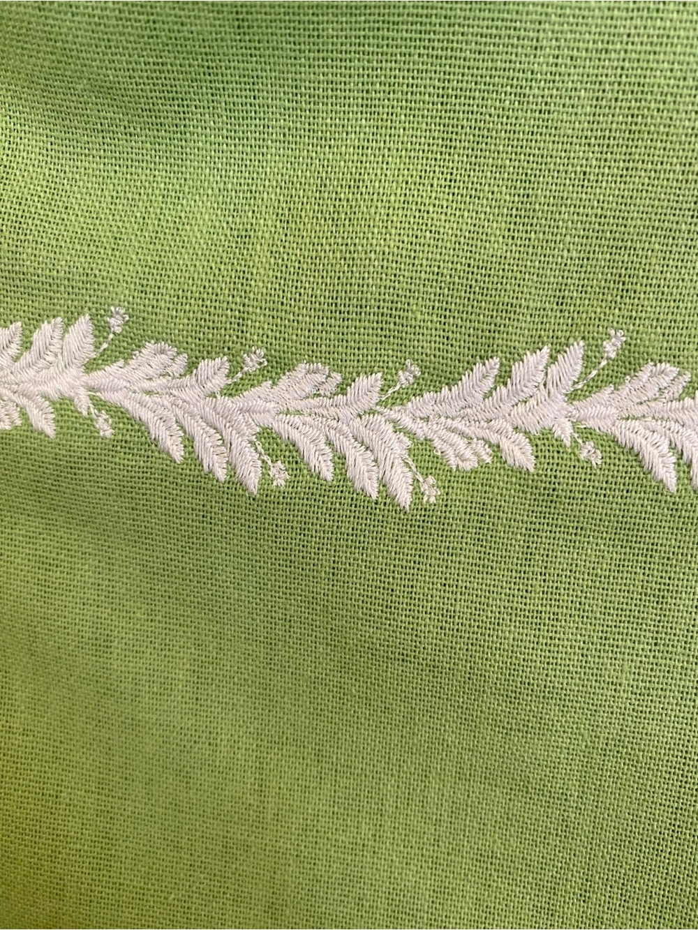 NWT Yellow the Label Charlotte 100% Linen Dress with Floral Embroidery Size XL - Picture 10 of 13